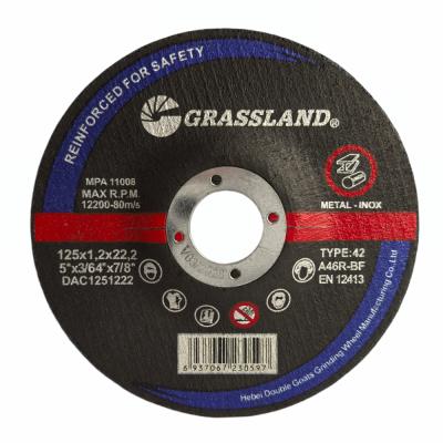 125mm Metal-inox Grinding Discs for Fast Straight and Clean Cuts in Steel and Stainless Steel 5  x 1/16  x 7/8 