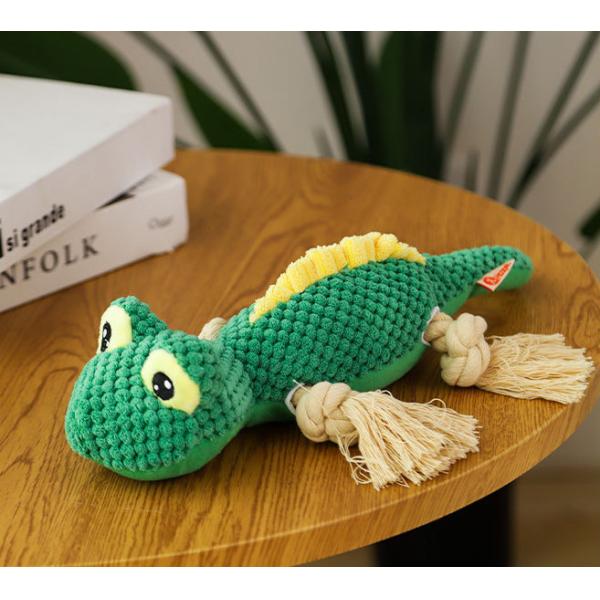 Rope Legs Plush Stuffed Pet Chew Toys For Heavy Chewers
