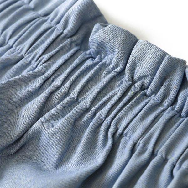 Factory customized New Navel Crop Flounces Short Sleeve Trousers Jean Suit For Women