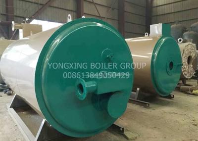 O gás do óleo ateou fogo à operação simples quente do calefator de óleo 1200kw da caldeira térmica do óleo