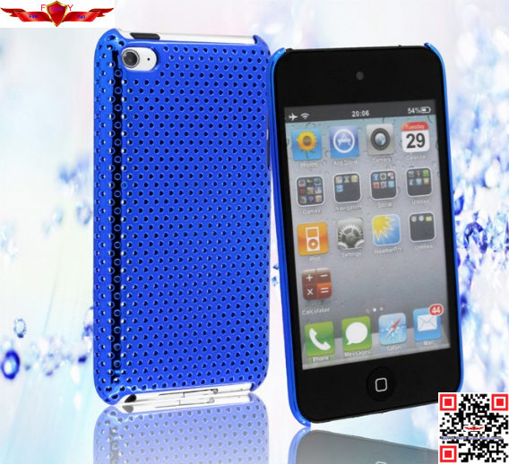 New Fashion Design Brand New Electroplating PC Cover Case For Ipod Touch 4 Multi Color