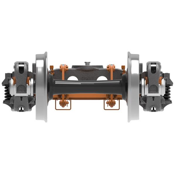 Casting Steel Railway Three Piece Bogie 80 km/h Maximum Running Speed