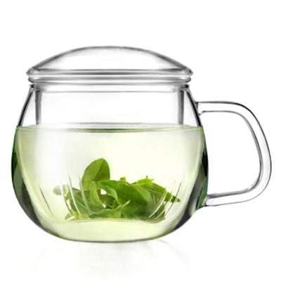 Large Capacity Travel Infuser Mug Non Toxic For Loose Leaf Ergonomic Handle