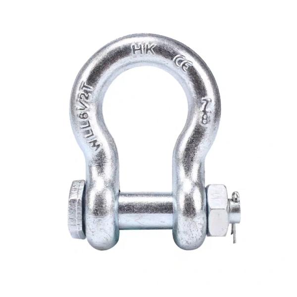 JAPAN TYPE D/U Anchor Shackle Galvanized Screw Pin Alloy Steel для нефтегазового сектора