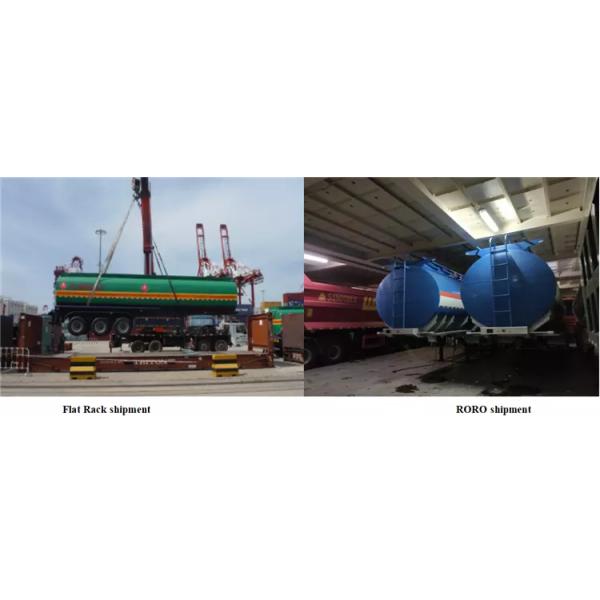 Танк углерода 3 трейлеров цапф 50000L сверхмощный Semi стальной дизельный