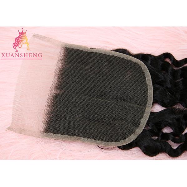 Brazilian Virgin 5x5 Hair Closure , Deep Wave Unprocessed Hair 12