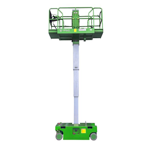 DC24V 100AH électrique complet sans huile, élévateur vertical autopropulsé