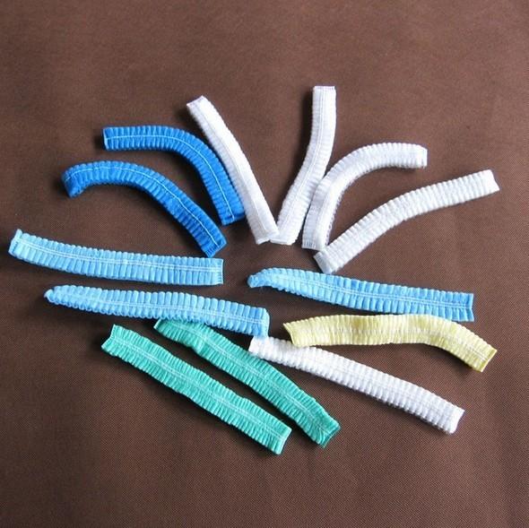 China Cheap factory price medical disposable soft mafe of non-woven fabrics  bouffant cap SP008