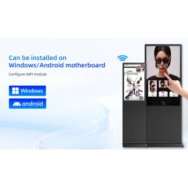 IR Touch LCD Interactive Touch Screen Digital Signage 65