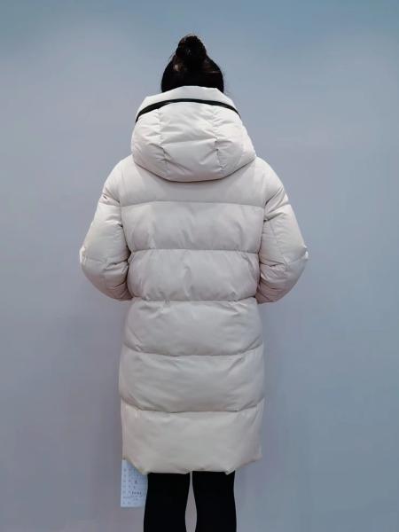 FODARLLOY F23533 Ladies Warm Hooded Cotton-padded Clothes Women Slim Long Winter Jackets Women Coats