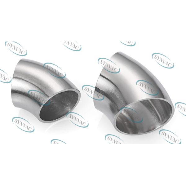 High Conductance Low Outgassing 45 Degree Elbows For Vacuum System