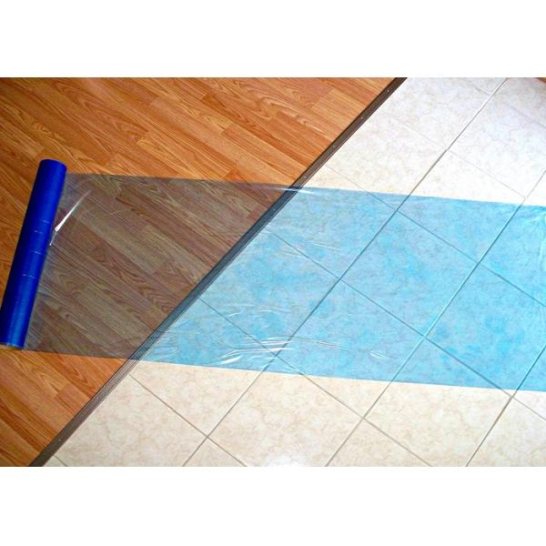 Крен протектора пола прозрачной пластмассы полиэтиленовой пленки ковра Polyethene