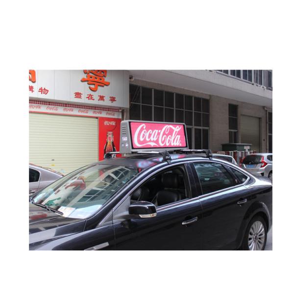 3.3mm Led Taxi Display Advertising Outdoor Unique Video sign