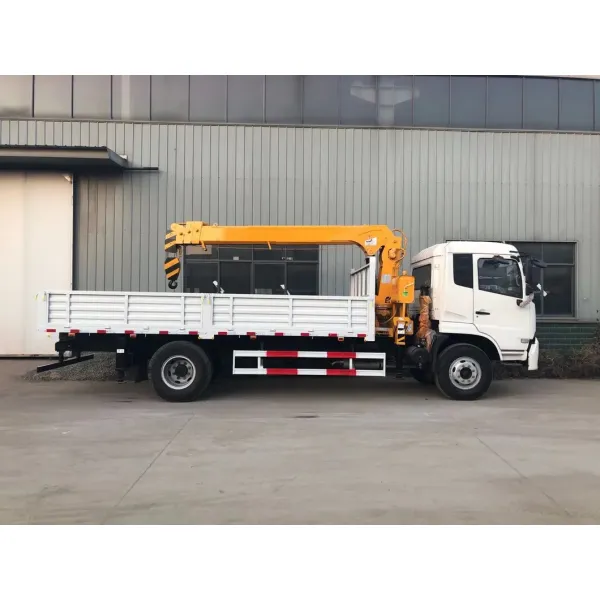 Mobile Telescopic Truck Mounted Crane 6.3tons 5tons 3 Boom 4 Boom Crane Truck 700p Type