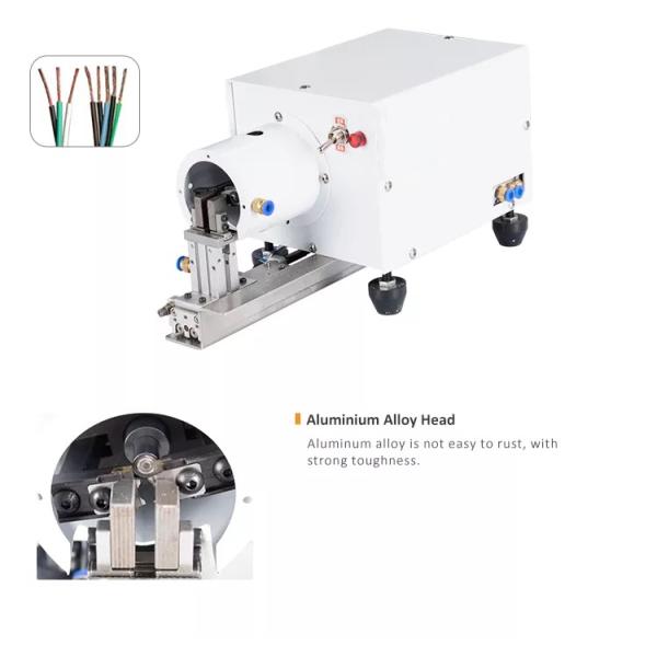 26-10AWG Полуавтоматическая машина для зачистки и скручивания проводов CX-200QL