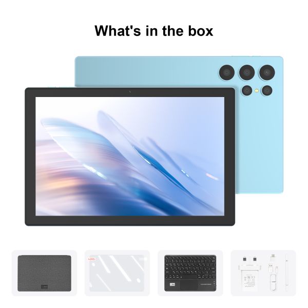 C Idea 10.1 Inch Tablet PC Qualcomm Android Tablet for Education CM9000ultra Blue