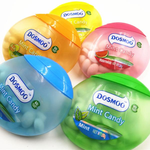 As tabuletas bonitas do pacote frutificam 20g comprimiram gosto misturado dos doces