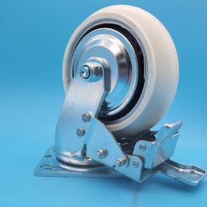 Corrosion Resistance PU Iron Core Industrial Heavy Wheel Caster  6