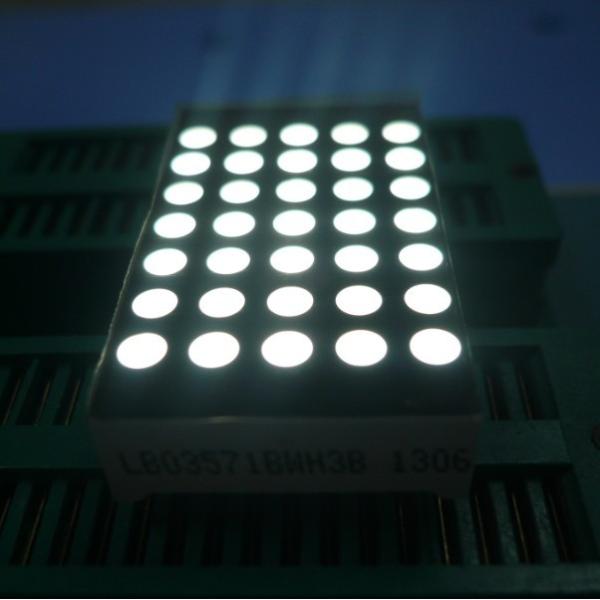 High Luminous Flexible 0.7inch 5x7 Dot Matrix LED Display Screen for Message Board