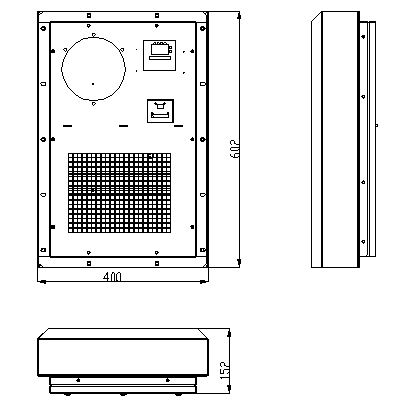 Портативный теплообменный аппарат приложения 50W/K 500W