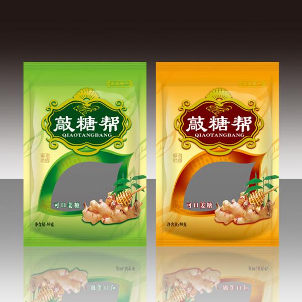 150 Gram Foil Pouch Packaging , Environmental Snack Food Packaging Bag