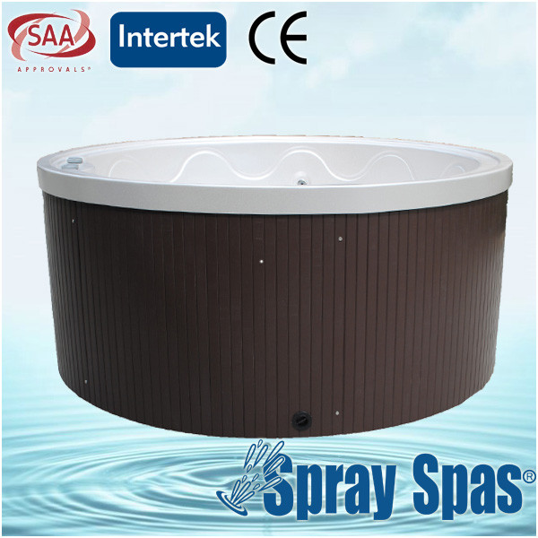 European style portable acrylic shell balboa control massage outdoor hot tub