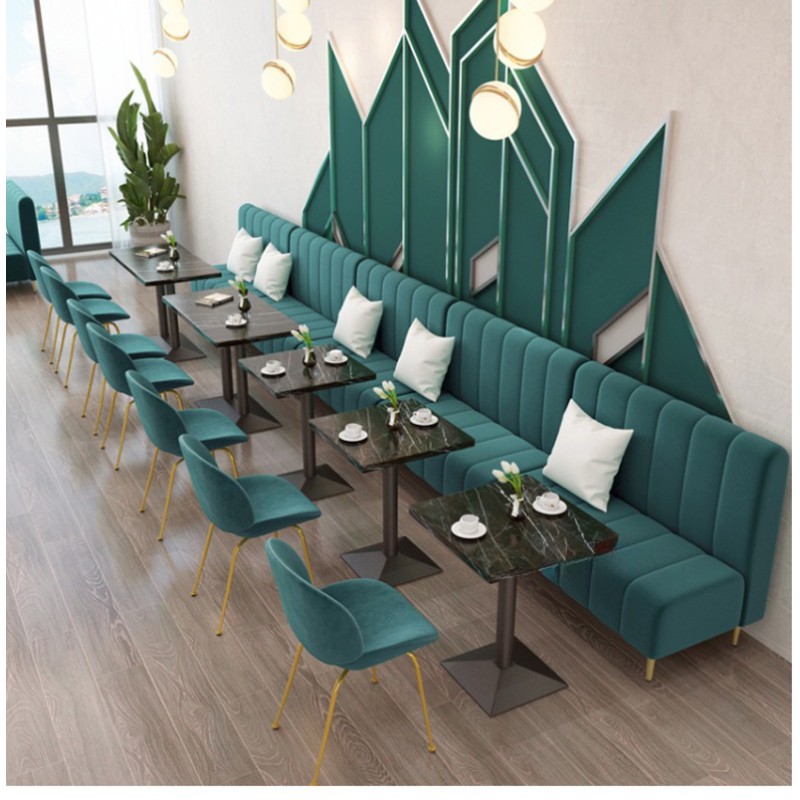 New Arrival Modern Style Dining Table Coffee Table Couch Set for Home Farmhouse School Fast Restaurant Hotel or Restaurant