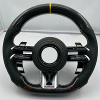 B-e-nz's Full Range Of Genuine Leather Peachwood Carbon Fiber Steering Wheels Have Been Modified