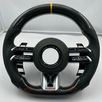 B-e-nz's Full Range Of Genuine Leather Peachwood Carbon Fiber Steering Wheels Have Been Modified