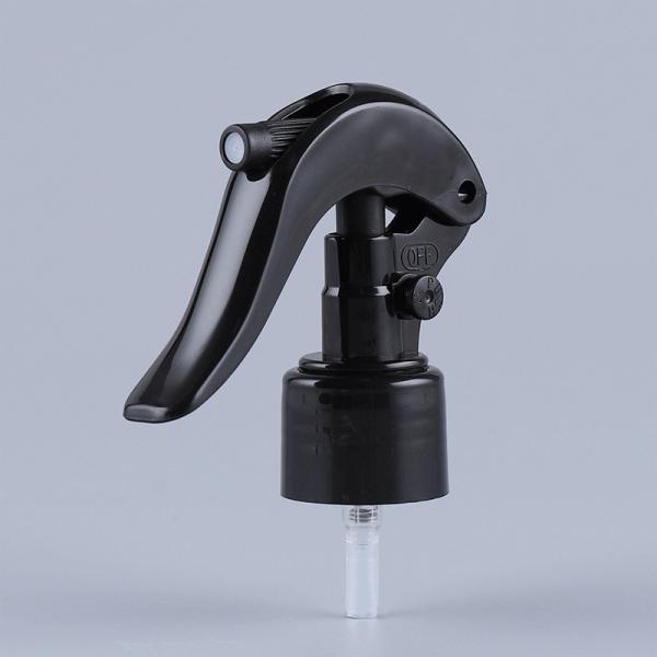 24mm 24/410 Trigger Sprayer Pump Black Plastic Mini Spray Head
