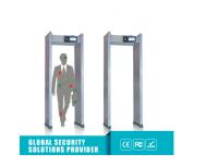 Detector de metais de arco de auto-calibração, detector de metais multi-zona com função de consulta