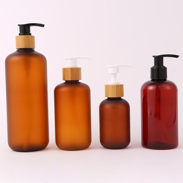 Samples Process 2-3 days 200ml 250ml 500ml Plastic Recycled HDPE Lotion Pump Shampoo Bottle for Luxury Eco PCR Packaging