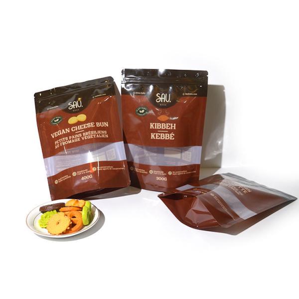 Aluminium Foil Stand Up Pouch Zipper Lock Seal Snack Candy Food Bag Reusable Ziplock Bag