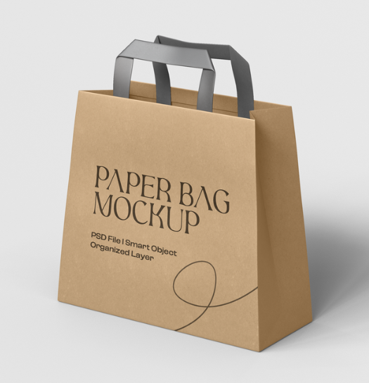 Customized Art Paper Bag Providing Superior Print Compatibility And Artistic Expression Perfect For Creative Industries