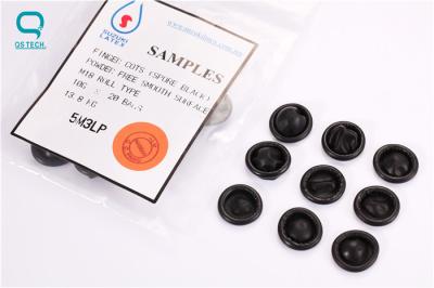Material livre do látex dos berços do dedo da sala de limpeza do anti pó bege estático
