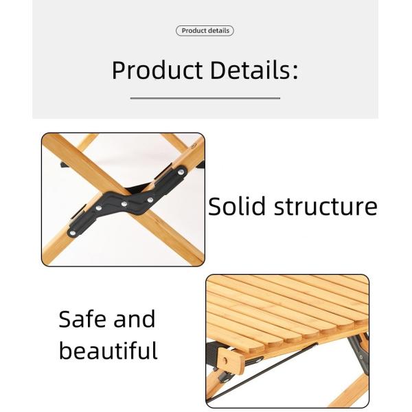 4 Tier Outdoor Retractable Folding Storage Racks Portable Multi Layer Picnic Racks