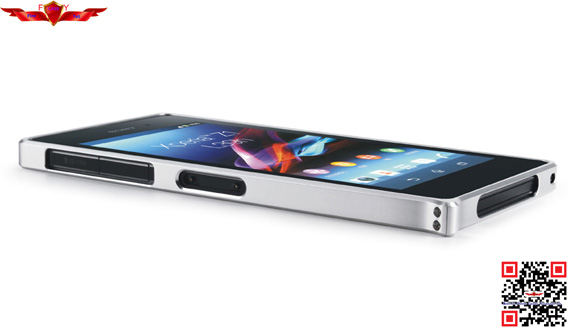 New Arrival Ultra Thin 0.7MM Aluminum Bumper For Sony Xperia Z1 Multi Color Gift Box Yes