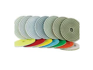Fast Speed Diamond Polishing Pads 2-3mm Thickness High Gloss Finishes In Short Time