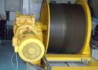 A máquina elétrica 5 Ton Alloy Steel Yellow With do guincho sulcou o cilindro
