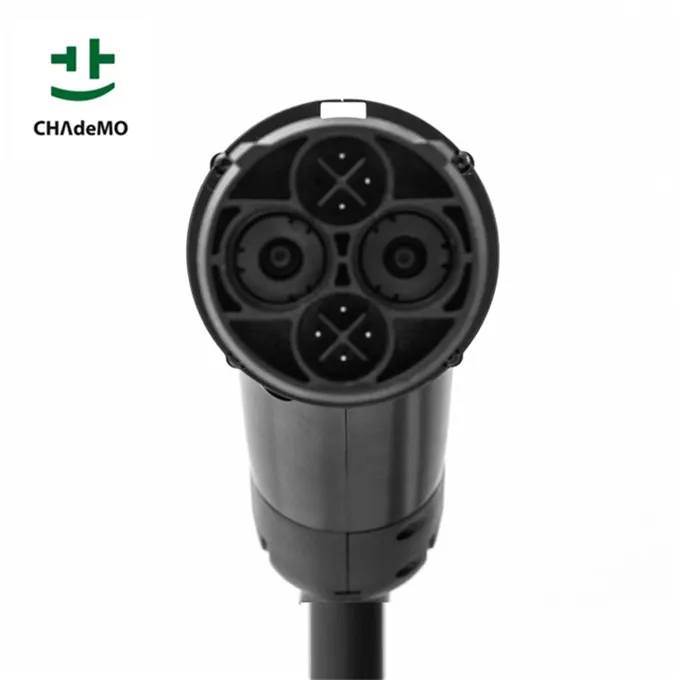 CHAdeMO EV Charger Plug 125A 200A EV Connector для станции быстрой зарядки электромобилей с постоянным током