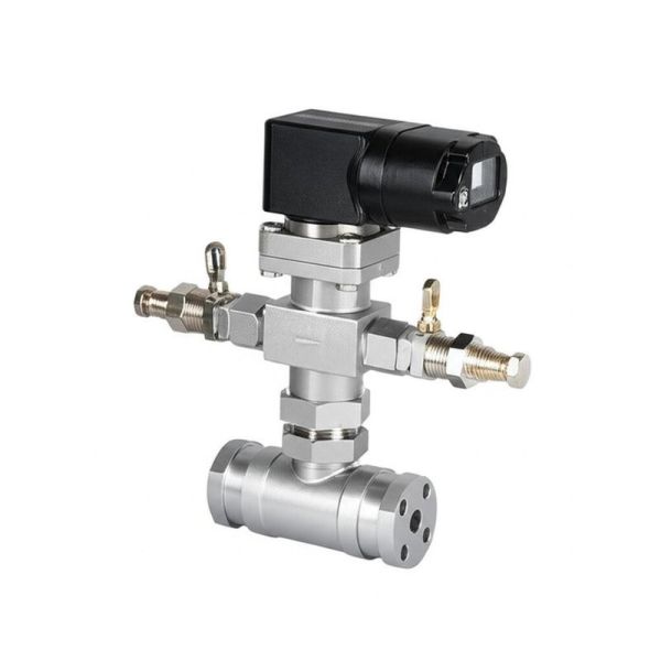 Válvula de control de flujo neumática CF8 con bridas, presión normal, personalizada