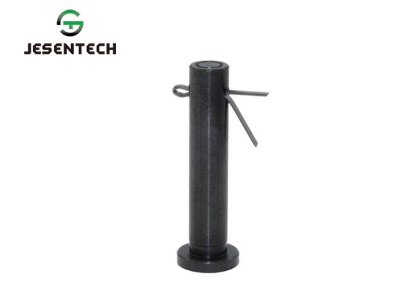 CNC Turning Machining Hinge Pin Black Color Stepped Type For Assembly Line
