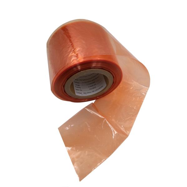 Коричневый копченый проницаемый несъедобный пластиковый колбасный корпус для копченных колбас