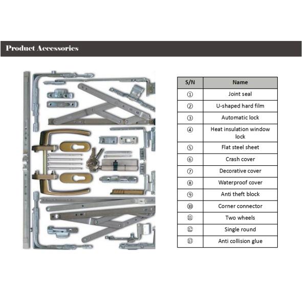 Silver Anodized Frame Aluminum Awning Windows Horizontal Tilt And Swing