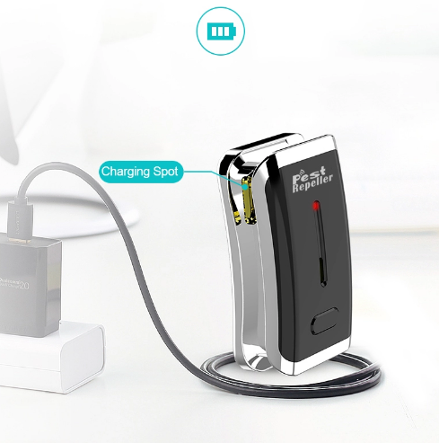 Women Men Ultrasonic Mosquito Repellent 8 Meter Insect Control Bracelet outdoor