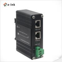 Injecteur industriel Gigabit 95W 802.3bt PoE++ (12 ~ 48VDC) Prend en charge l'installation DIN-Rail et le montage murale