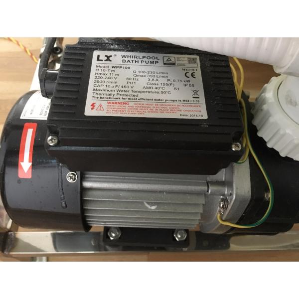 Indoor Bathroom Sanitary Ware Acrylic Spa Hot Tub Surfing Massage Bathtub