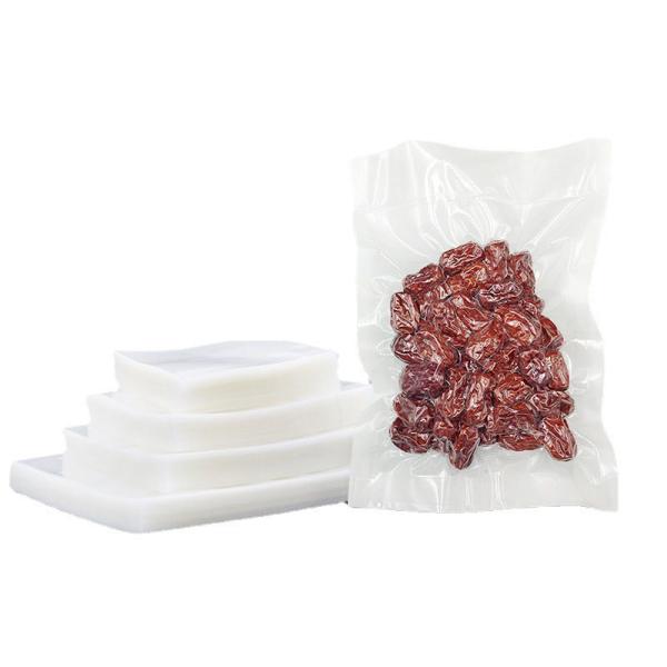 Large Barrier Vacuum Plastic Bag For Food Embossed Heat Seal Plastic Food Storage Bags