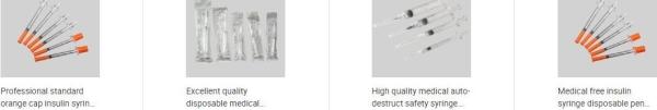 Syringe Disposable products Syringe Disposable syringe Insulin syringe Tipped syringe Auto-destruct safety syringe