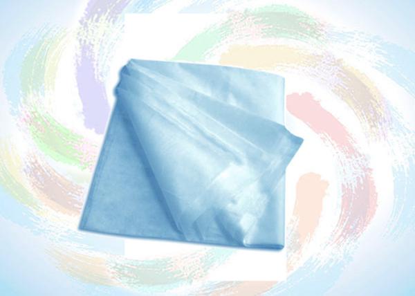 Tela médica não tecida azul ou branca Eco de Spunbond amigável e impermeável